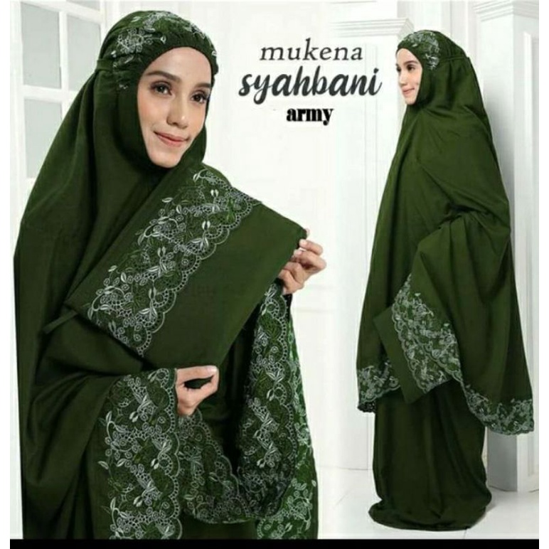 MUKENA KHADIJAH SYAHBANI DEWASA JUMBO IQRI FASHION
