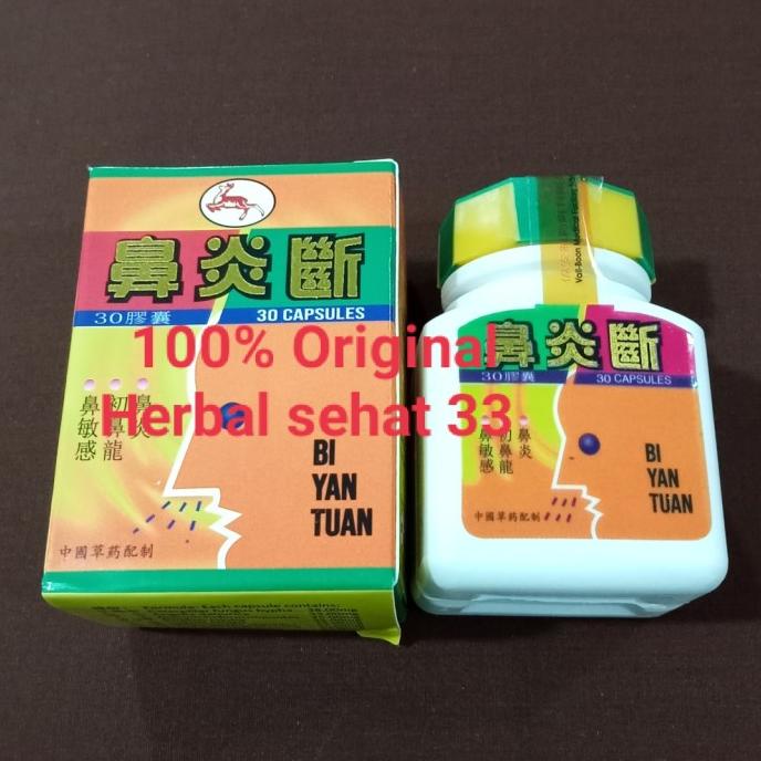 

Terbaik Bi Yan Tuan Obat Herbal Untuk Sinusitis Dan Alergi Hidung Pilek !