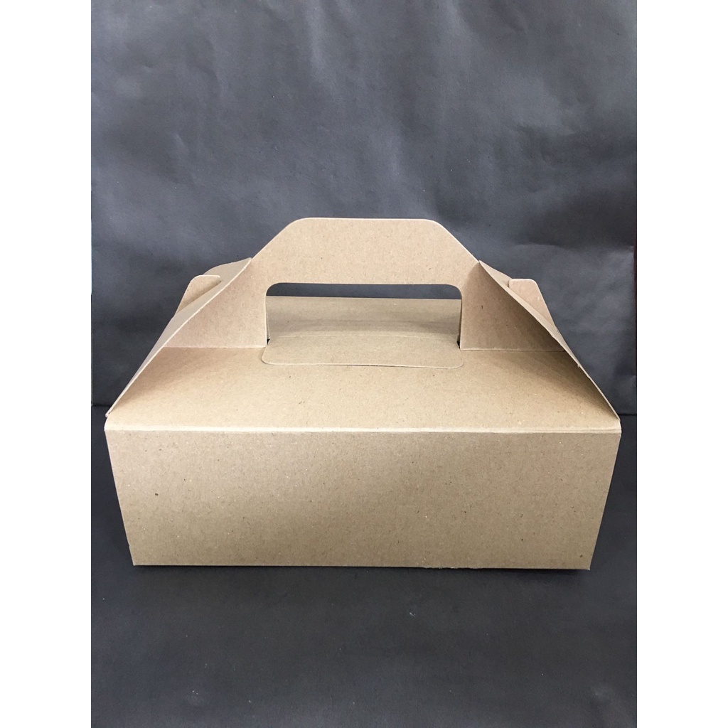 

Gable Box Kraft 24.5X16.5X9/ Kotak Hampers