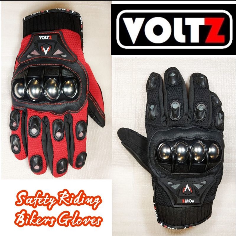 Sarung Tangan Voltz VTS01H Motor Half Finger Jari Pendek 01H VTS-01H Tactical VTS01F Panjang Layar Sentuh VTS01 Touch Screen