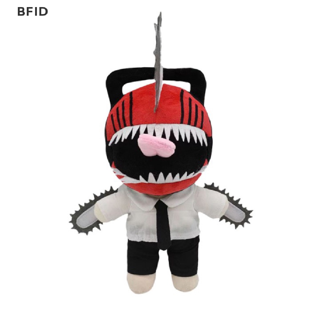 [BFID] 30 cm Chain Man Boneka Mewah Denji Pochita Chain Saw Man Cosplay Standing Boneka Boneka Anime Kartun Lembut Mainan Prop Anak Hadiah [ID]