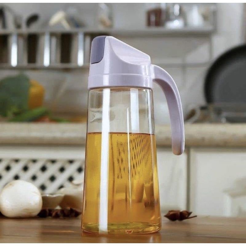 Botol kaca tempat minyak 630 ml / Oil jug kaca / wadah minyak kaca