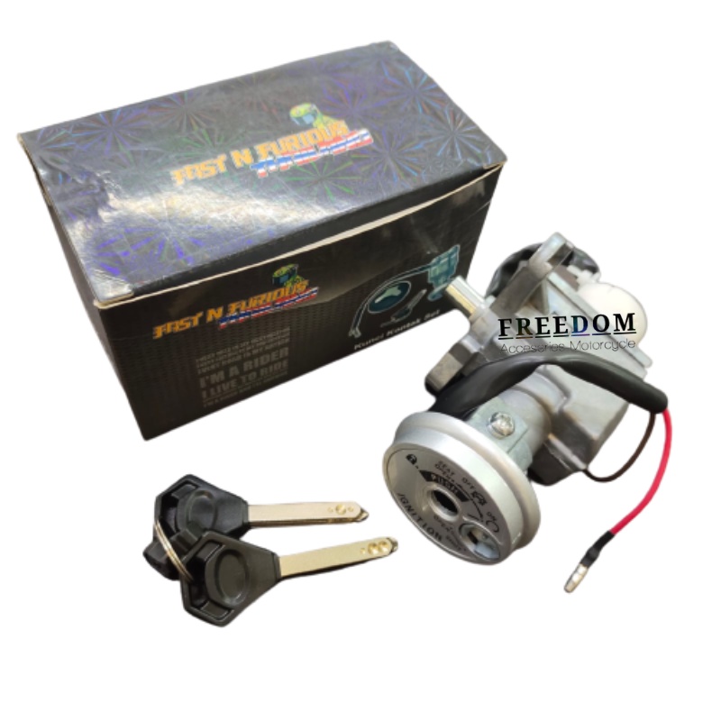 Kunci kontak Mio M3 / Mio Z / Mio S / Mio 125 Assy model batman key set Yamaha anti maling