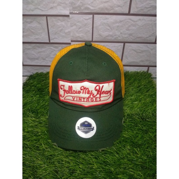 topi Trucker clride second original