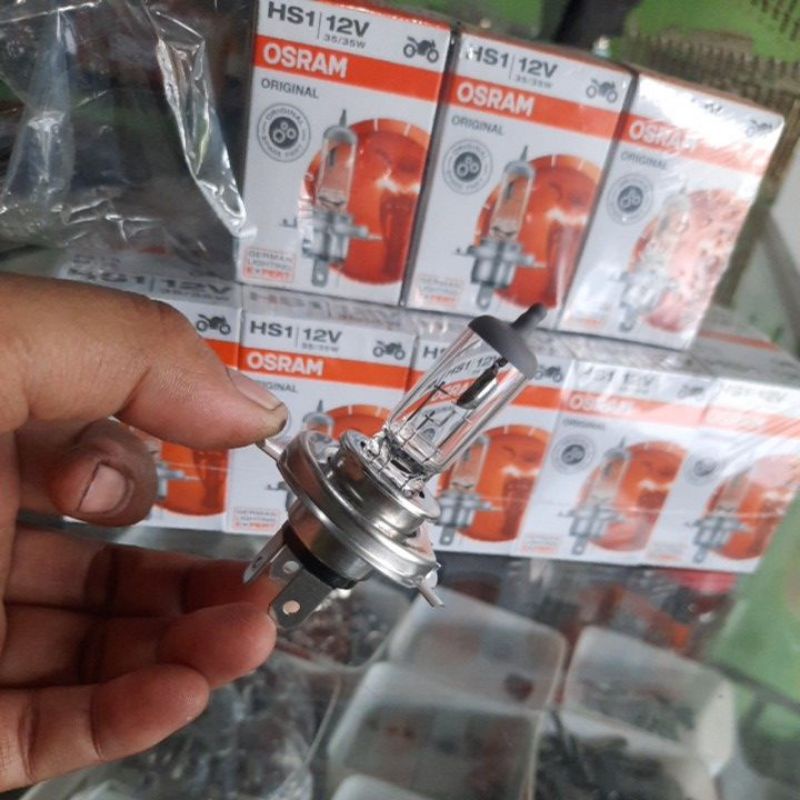 Lampu Depan Bohlam Motor H4 Vixion Verza Osram 35W Original Ori 35/35