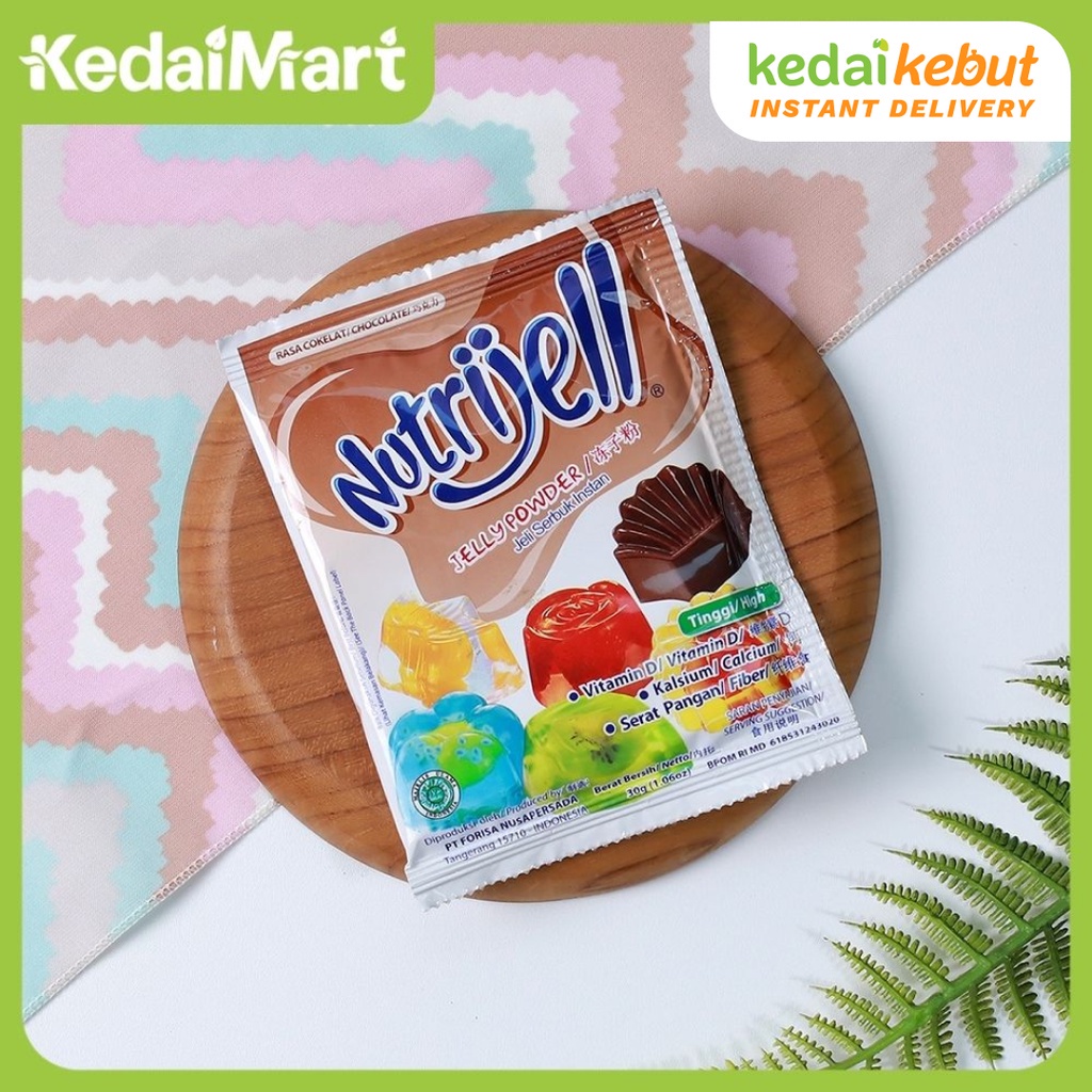 

Jelly Powder Nutrijell Coklat 30 Gram