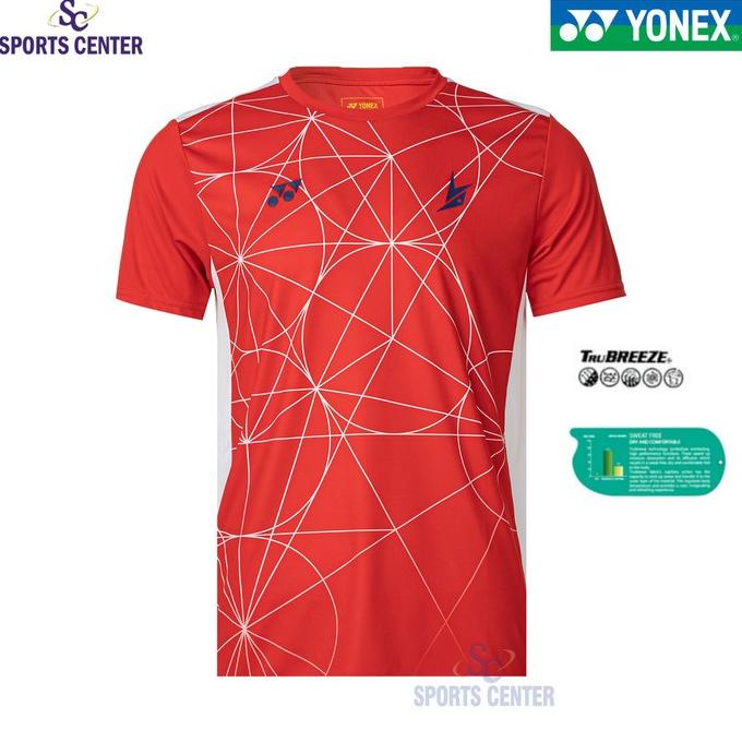 NEW LIMITED KAOS / JERSEY YONEX LINDAN EDITION 1808 COC FIERY RED