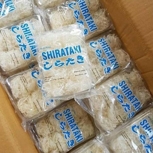 

[P-J6J] ✪] Mie shirataki kering /Dry shirataki 250gr-banyak diminati