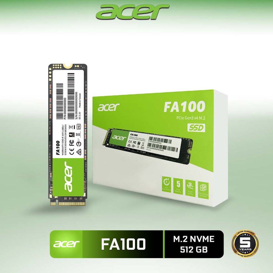 Acer FA100 SSD M.2 NVME 512GB