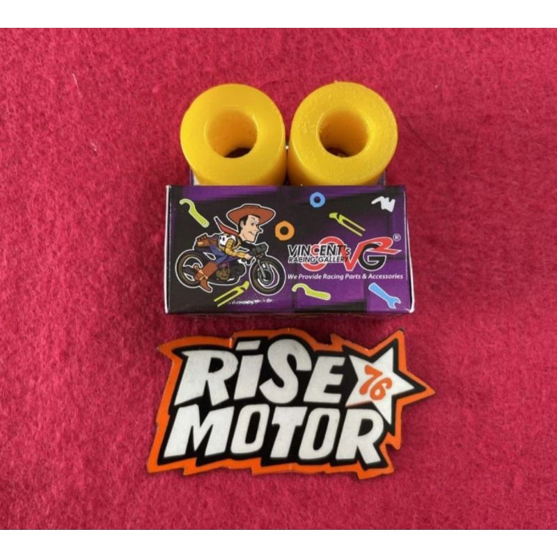 KARET ENGINE MONTING NMAX AEROX KUNING VRG
