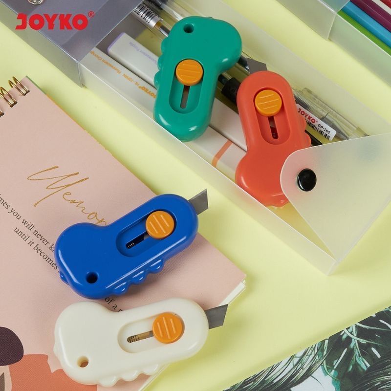 

Cutter Mini Joyko Lucu Karakter Dino CU-0509