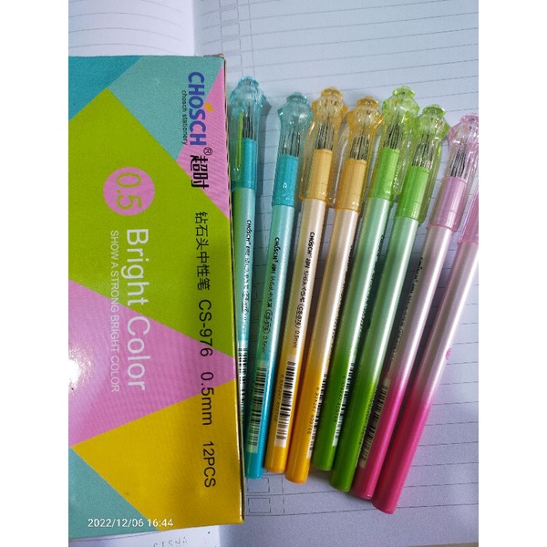 Pulpen Gel Chosch Bright Color