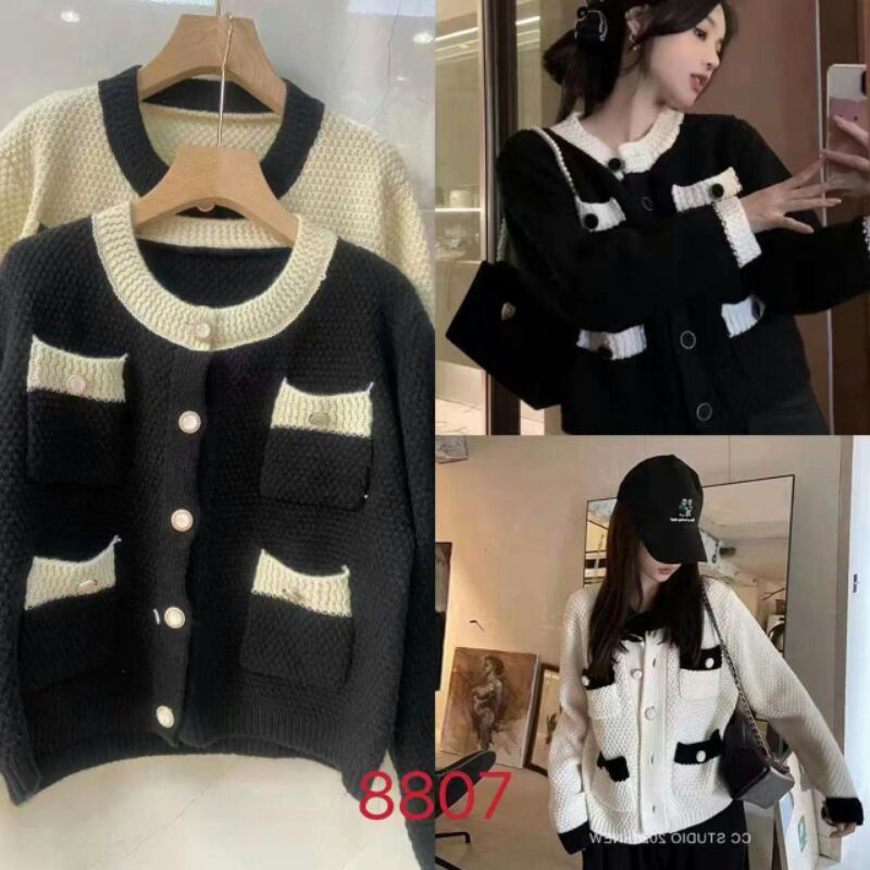 CARDIGAN RAJUT TEBAL PREMIUM IMPORT 8807#