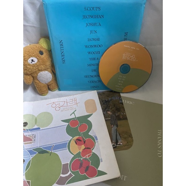 ALBUM ONLY UNSEALED HENGGARAE SEVENTEEN Ver Hana & Set Free Gift free bookmark Dino)