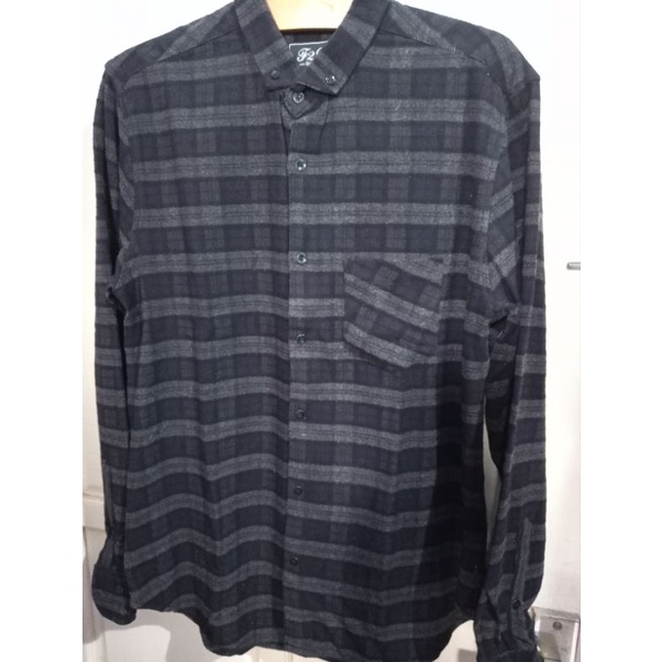 Kemeja salur woll by F2D Distro