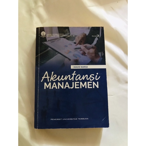 BUKU AKUNTANSI MANAJEMEN edisi 3 (EKMA4314)