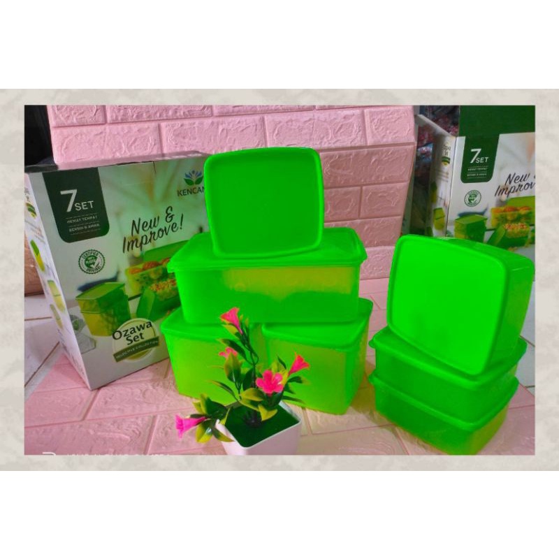TOPLES OZAWA/TUPPERWARE OZAWA/CONTAINER BOX/SEALWARE PREMIUM/TEMPAT PENYIMPANAN MAKANAN