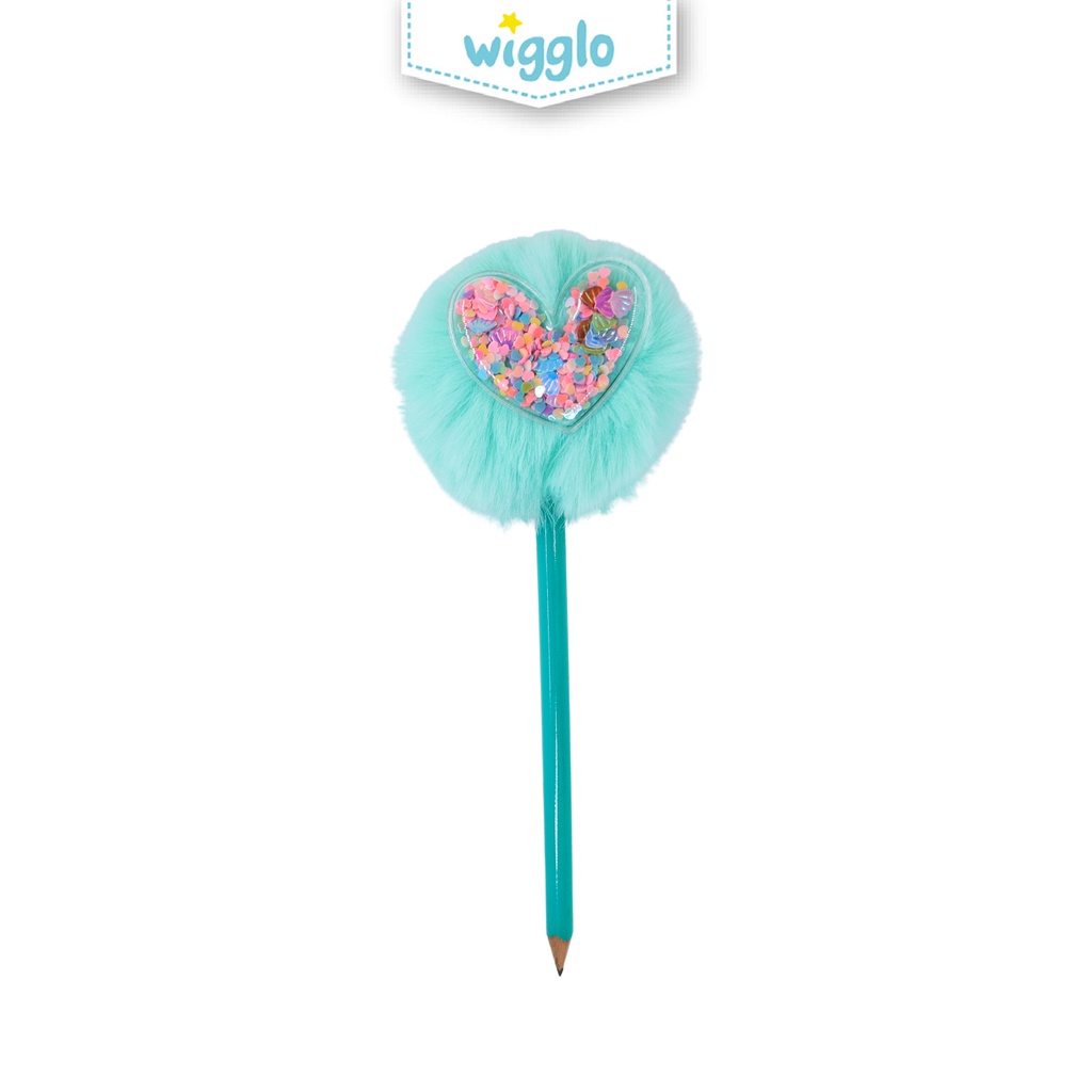 

Wigglo Confetti Heart Topper Pom-Pom Happy Junior