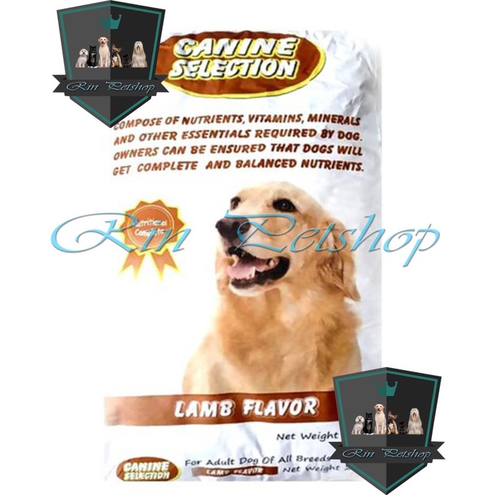 {BerjayaStore} DOGFOOD CANINE SELECTION LAMB 20KG COKLAT Berkualitas