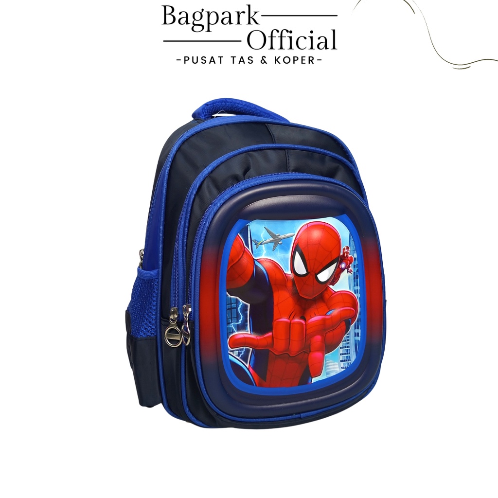 TAS SEKOLAH ANAK COWOK ALTO 14 INCH TAS ANAK LAKI LAKI ORIGINAL EMBOS GAMBAR AVENGERS SPIDERMAN TRANSFOMER