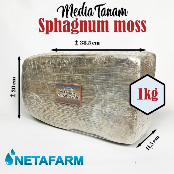 *#*#*#] Media Tanam - SPHAGNUM MOSS 1 KG