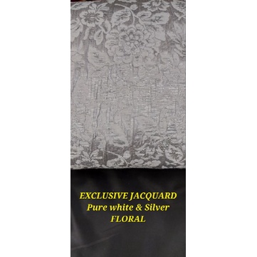 Exclusive Floral Jacquard *Harga 1 meter