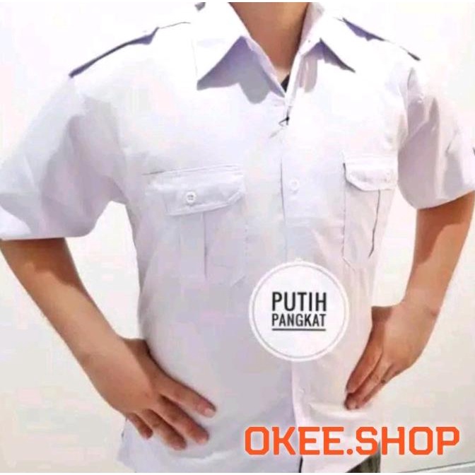 Seragam Putih PNS, Baju PNS, Baju PNS Pria, Dinas Putih, Kemeja Putih,