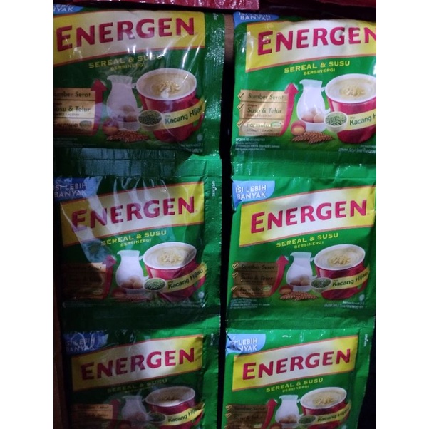 

Lezatoz_Genz Energen,Cereal,Cklt,V,Jagung,Khijau,Kurma,Jahe10Pcsx29Gr