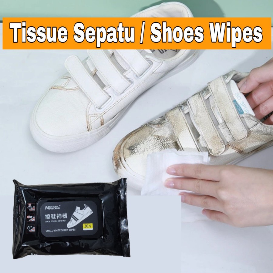 NA -Pembersih Sepatu Sneaker Tissue Khusus Lap Sepatu Shoes Wipes