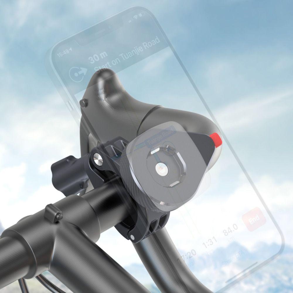 Populer Sepeda Phone Holder 360 Rotation Bracket Support Phone Mount