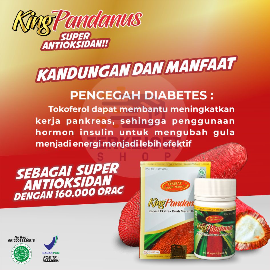 KING PANDANUS | OBAT JANTUNG | OBAT HERBAL ALAMI | EKSTRAK BUAH MERAH PAPUA ASLI | BUAH MERAH PAPUA 