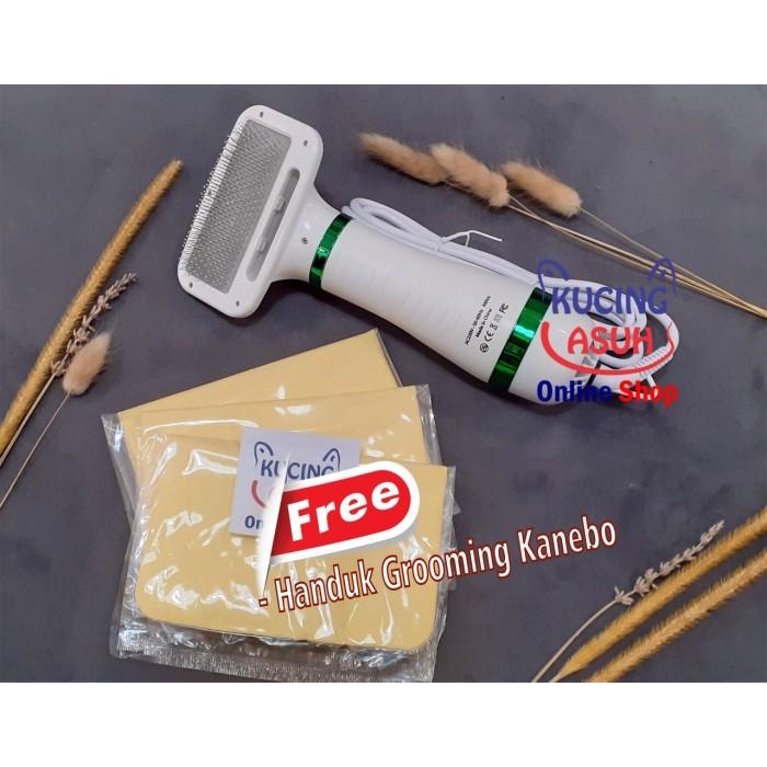 Pet Blower Grooming Dryer Kucing Anjing Pet Comb Dryer Blower 2 In 1