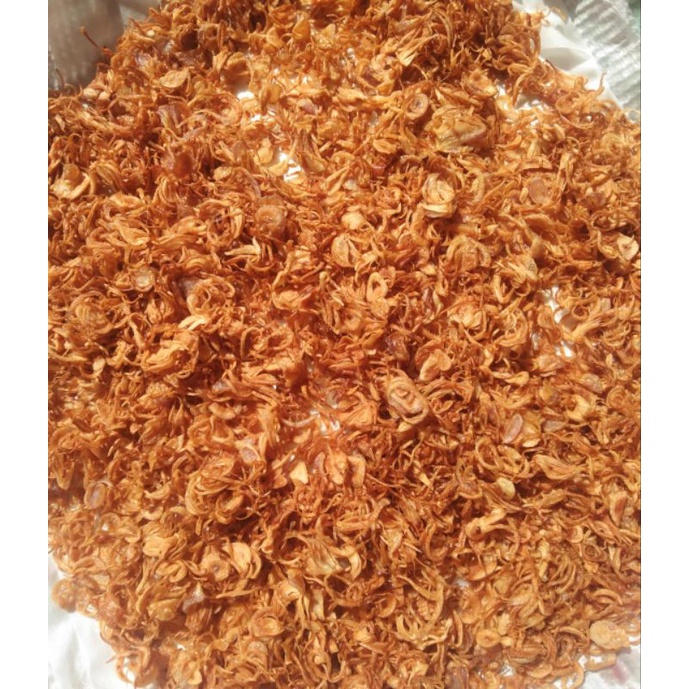 

Bawang Gorengan tanpa campuran tepung