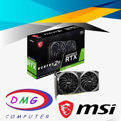 MSI Geforce RTX 3050 VENTUS 2X 8GB OC DDR6