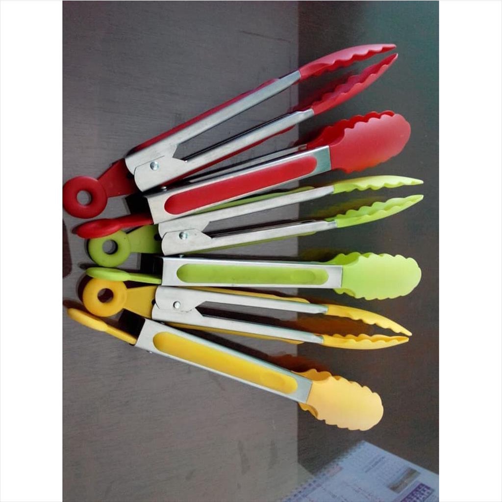 MJS 033 - Penjepit Capitan Memasak Alat Menjepit Pengambil Kue gorengan