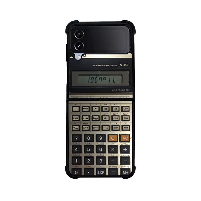 Casing Case Casio Calculator BG0137 Samsung Galaxy Z Flip 3, Z Flip 4, Z Fold 3, Z Fold 4 5g