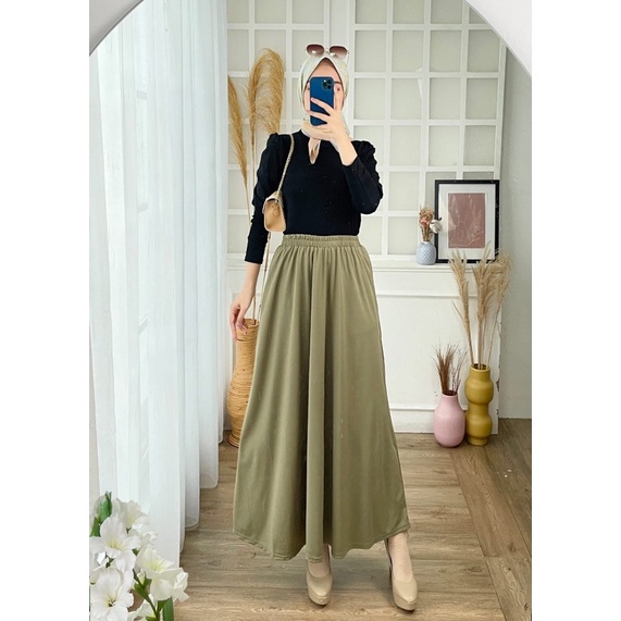 BEFAST - ZSO OOTD Rok Wanita DECILA / MAYUNG JERSEY ROK PREMIUM SKIRT POLOS / Pakaian Wanita Muslimah / Rok Maxy Wanita Terbaru / Fashion Kekinian Remaja ABG / Rok Polos Formal / Outift Wanita Hijab / Rok Wanita Trendy / Terlaris