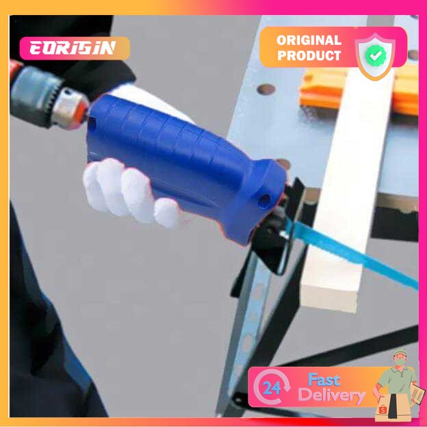 Gergaji Listrik Mini Chainsaw Gergaji Besi/Metal/Alumunium/Kayu/Pipa