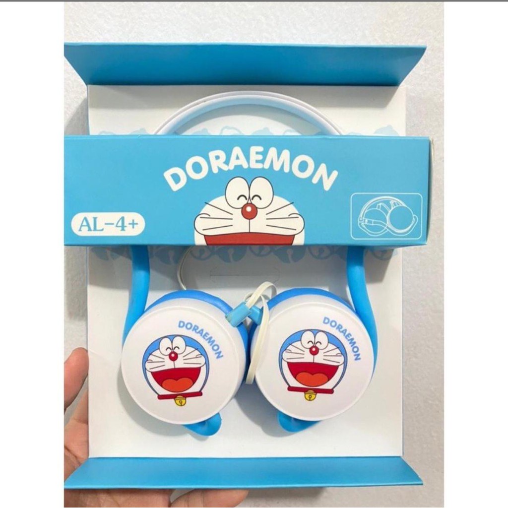 HANDSET BANDO LEHER KARAKTER AL-4+ |Earphone Bando MOTIF MINION/HELLO KITTY/DORAEMON PROMO SALE