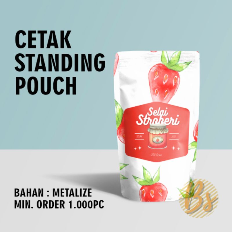 Jual Cetak Standing Pouch Custom Shopee Indonesia