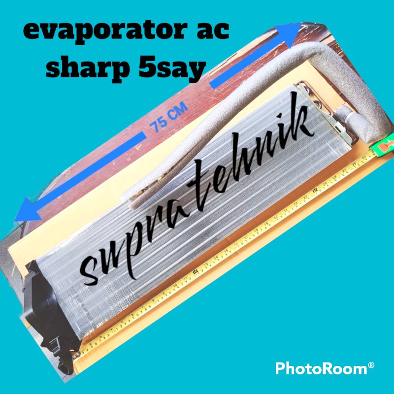 evaporator ac sharp 1/2pk 5say original
