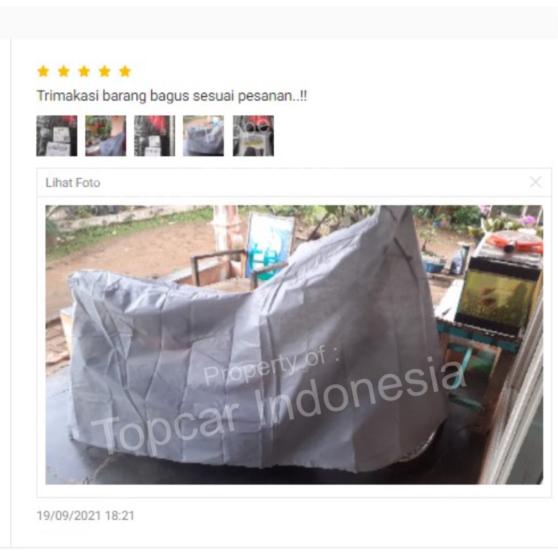 Cover Motor Honda X ADV 150 Indoor Non-waterproof Sarung Motor Selimut Pelindung Body Baju Biker Mantel Jas Penutup by TOPCAR