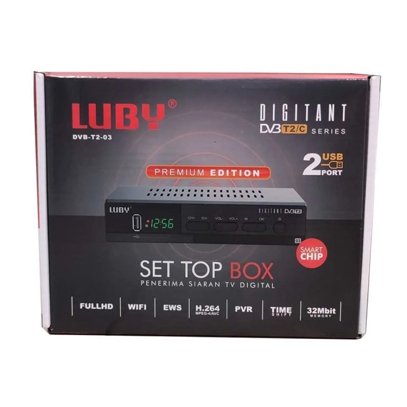 LUBY | Set Top Box (STB) DVB-T2-03