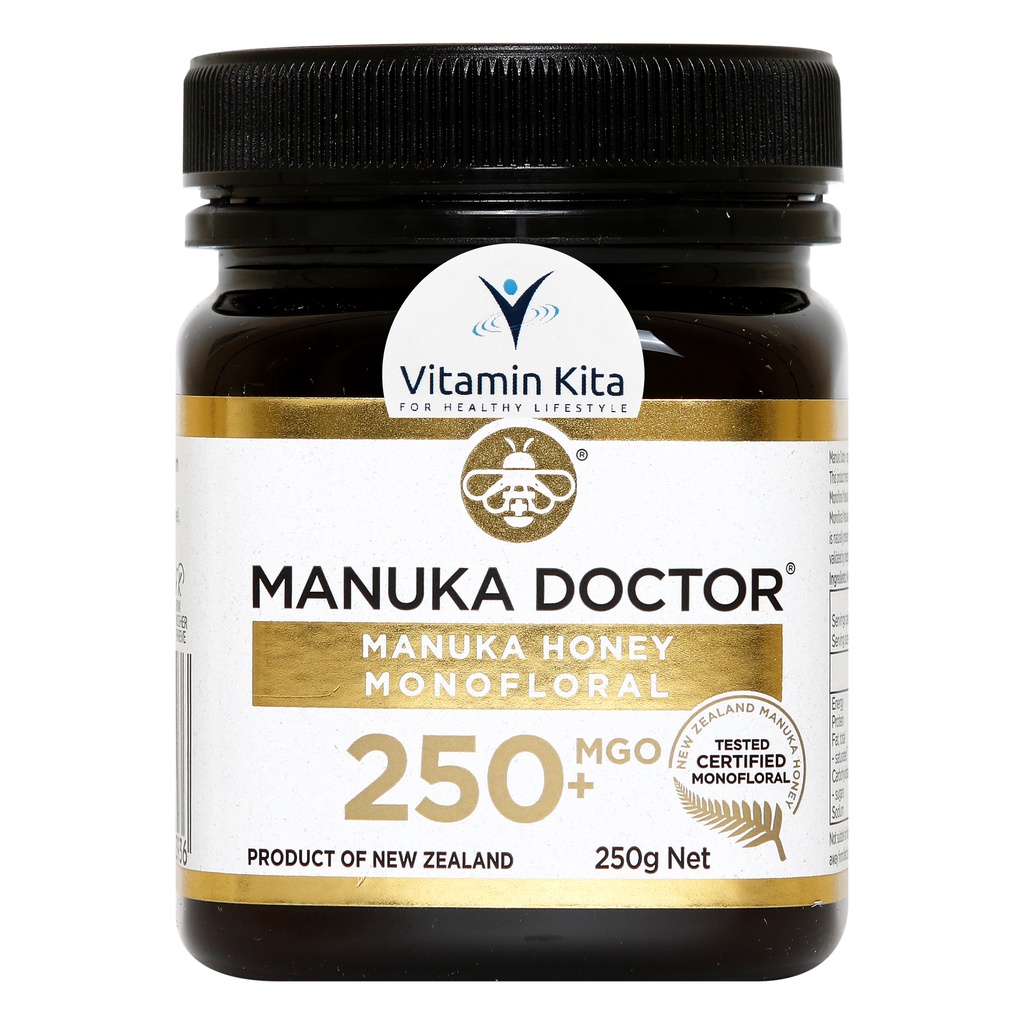 MANUKA DOCTOR MGO 250+ | meningkatkan imunitas dan sistem pertahanan tubuh secara mandiri dengan melawan bakteri jahat