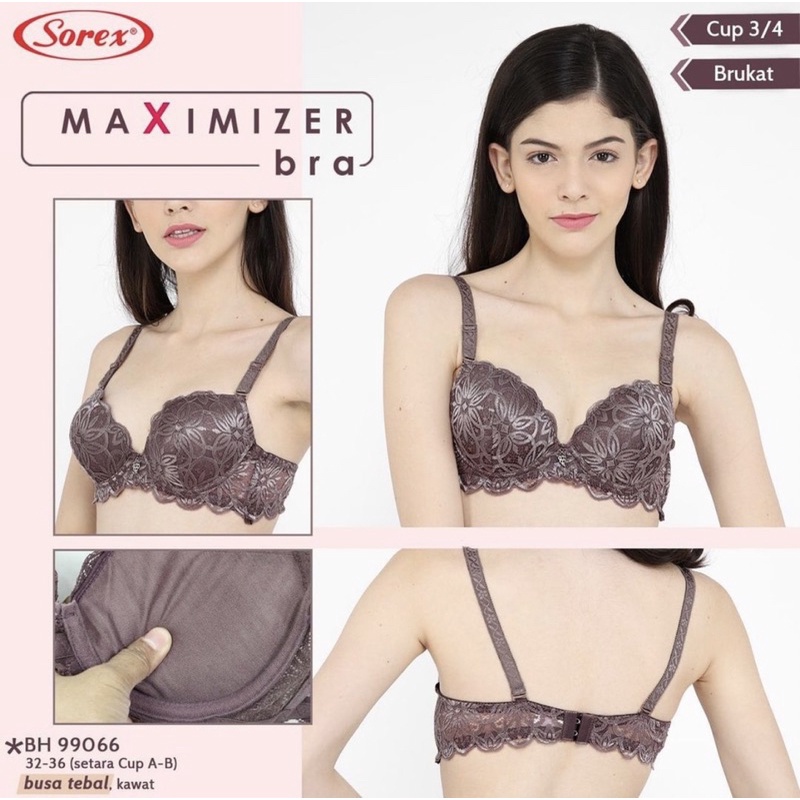 BH | Bra Push Up Bra SOREX 99066 Pakai Kawat dan Busa Tebal