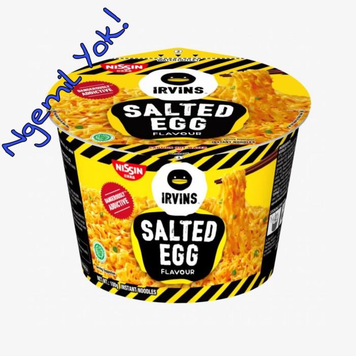 

Terlaris Nissin Irvins Salted Egg Noodle 100