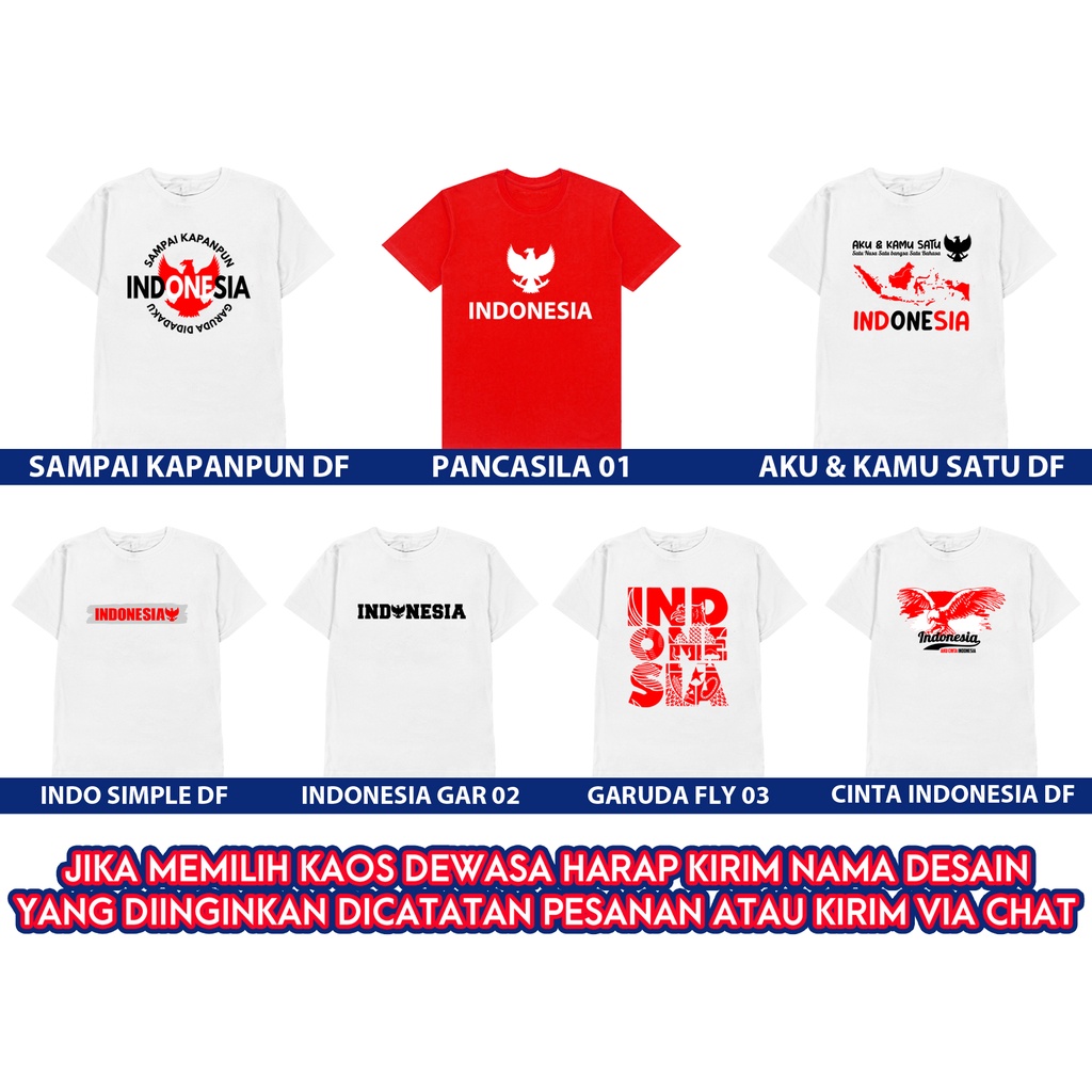 Kaos Anak Timnas Indonesia Kaos Dewasa Timnas Garuda Kaos Couple Anak Timnas Garuda Indonesia Kaos Ultras Garuda Kaos Bhineka Tunggal Ika Kaos Kemerdekaan Kaos Agustusan Kaos Pancasila Bola Indonesia kaos polos asenja