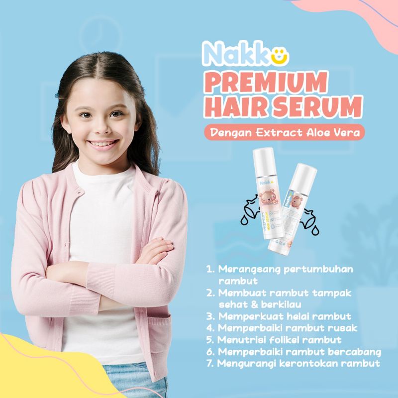 NAKKU MAKASSAR | NAKKU Premium Hair Serum - Penyubur Rambut Bayi &amp; Anak