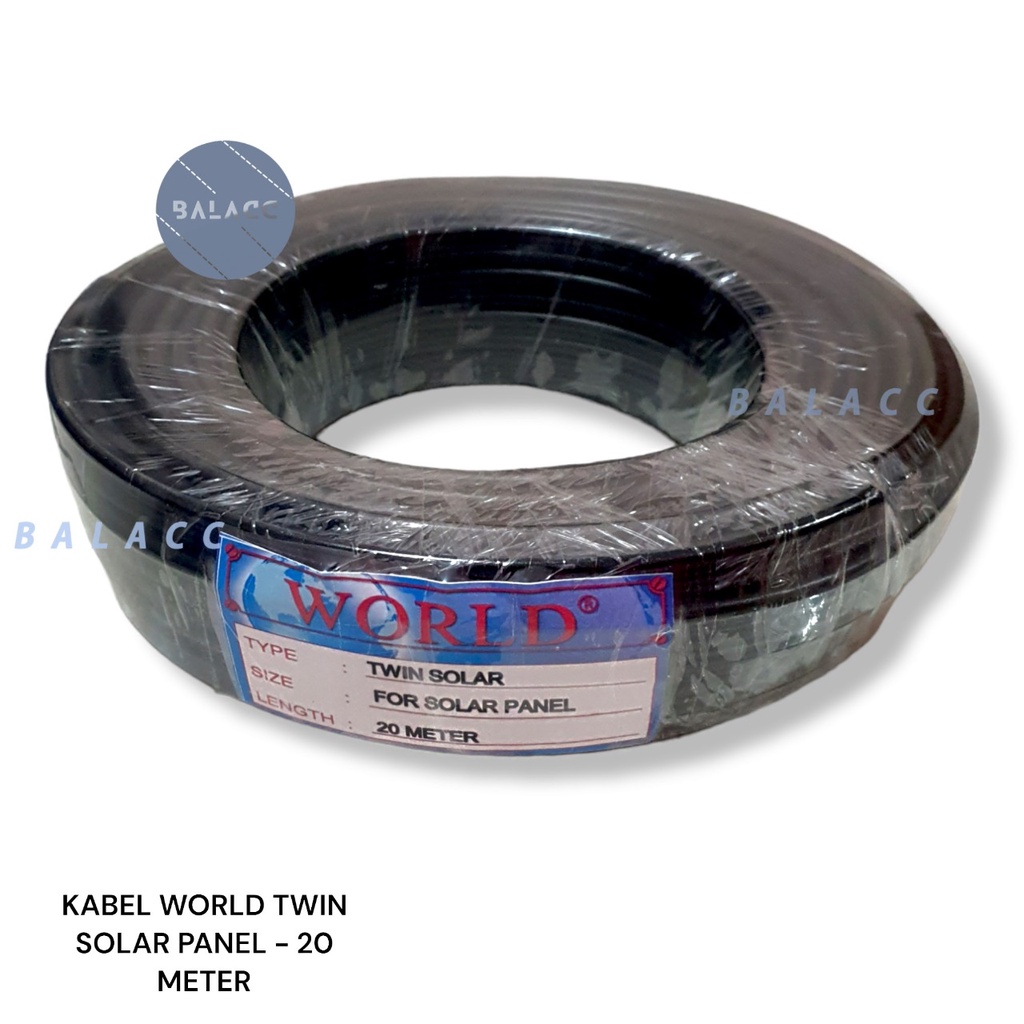 Kabel Solar Panel 2x2,5mm 18 Meter World