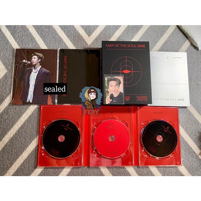 DVD Blu-Ray MOTS ONE Fullset Rpc Namjoon